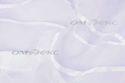 Органза деворэ 686 "Кристина" С1 (белый), 280 см - купить в Ульяновске. Цена 571.15 руб.