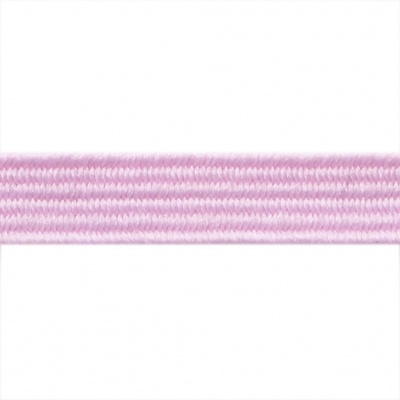 Резиновые нити с текстильным покрытием, шир. 6 мм ( упак.30 м/уп), цв.- 80-розовый - купить в Ульяновске. Цена: 155.22 руб.