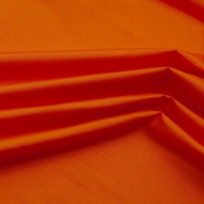 Курточная ткань Дюэл (дюспо) 16-1359, PU/WR/Milky, 80 гр/м2, шир.150см, цвет оранжевый - купить в Ульяновске. Цена 141.80 руб.
