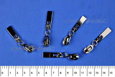 Слайдер декоративный, металлический №1/спираль Т7/никель - купить в Ульяновске. Цена: 6.29 руб.
