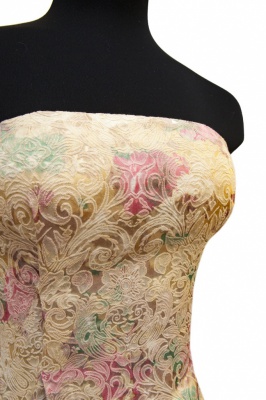 Ткань костюмная (принт) T005 3#, 270 гр/м2, шир.150см - купить в Ульяновске. Цена 610.65 руб.