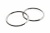 Кольцо металлическое №40 мм, цв.-никель - купить в Ульяновске. Цена: 4.45 руб.