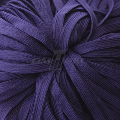 Шнур 15мм плоский (100+/-1м) №10 фиолетовый - купить в Ульяновске. Цена: 10.21 руб.
