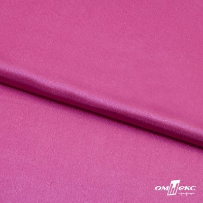 Поли креп-сатин 17-2627, 125 (+/-5) гр/м2, шир.150см, цвет розовый - купить в Ульяновске. Цена 155.57 руб.