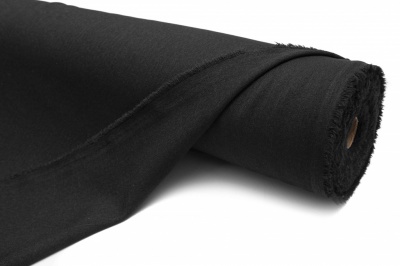 Ткань костюмная 21699 1144/1178, 236 гр/м2, шир.150см, цвет чёрный - купить в Ульяновске. Цена 455.40 руб.