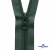 Спиральная молния Т5 890, 80 см, автомат, цвет т.зелёный - купить в Ульяновске. Цена: 16.61 руб.