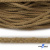 Шнур плетеный d-6 мм круглый, 70% хлопок 30% полиэстер, уп.90+/-1 м, цв.1074-бежевый - купить в Ульяновске. Цена: 588 руб.