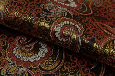 Ткань костюмная жаккард, 135 гр/м2, шир.150см, цвет бордо№6 - купить в Ульяновске. Цена 441.95 руб.