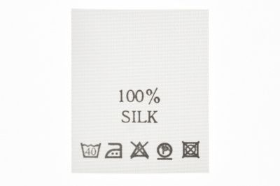 Состав и уход 100% Silk 200 шт - купить в Ульяновске. Цена: 232.29 руб.