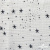 Ткань Муслин принт, 100% хлопок, 125 гр/м2, шир. 140 см, #2308 цв. 9 белый морская звезда - купить в Ульяновске. Цена 413.11 руб.