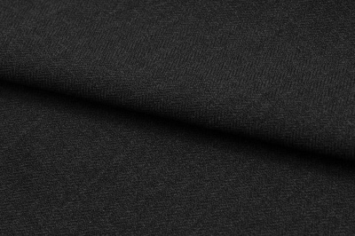 Ткань костюмная 21699 1144/1178, 236 гр/м2, шир.150см, цвет чёрный - купить в Ульяновске. Цена 455.40 руб.