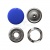 Кнопка рубашечная (закрытая) 9,5мм - эмаль, цв.168 - голубой - купить в Ульяновске. Цена: 4.77 руб.