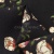 Плательная ткань "Фламенко" 3.1, 80 гр/м2, шир.150 см, принт растительный - купить в Ульяновске. Цена 239.03 руб.