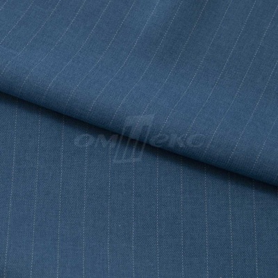 Костюмная ткань "Жаклин", 188 гр/м2, шир. 150 см, цвет серо-голубой - купить в Ульяновске. Цена 426.49 руб.