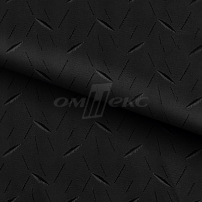 Ткань подкладочная жаккард Р14076-1, чёрный, 85 г/м2, шир. 150 см, 230T - купить в Ульяновске. Цена 166.45 руб.