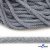 Шнур плетеный d-6 мм круглый, 70% хлопок 30% полиэстер, уп.90+/-1 м, цв.1086-голубой - купить в Ульяновске. Цена: 588 руб.