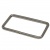 Рамка металлическая прямоугольная, 40 х 15 мм- тём.никель - купить в Ульяновске. Цена: 4.60 руб.