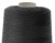 Швейные нитки (армированные) 28S/2, нам. 2 500 м, цвет чёрный - купить в Ульяновске. Цена: 139.91 руб.