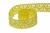 Тесьма кружевная 0621-1059, шир. 20 мм/уп. 20+/-1 м, цвет 017-жёлтый - купить в Ульяновске. Цена: 507.67 руб.