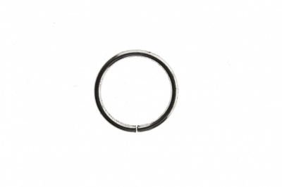Кольцо металлическое d-15 мм, цв.-никель - купить в Ульяновске. Цена: 2.45 руб.