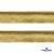 Кант атласный 136, шир. 12 мм (в упак. 65,8 м), цвет золото - купить в Ульяновске. Цена: 433.08 руб.