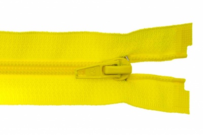 Спиральная молния Т5 131, 70 см, автомат, цвет жёлтый - купить в Ульяновске. Цена: 16.21 руб.